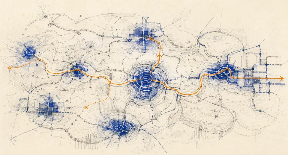 Product discovery and map redrawing